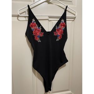 H&M Floral Bodysuit
